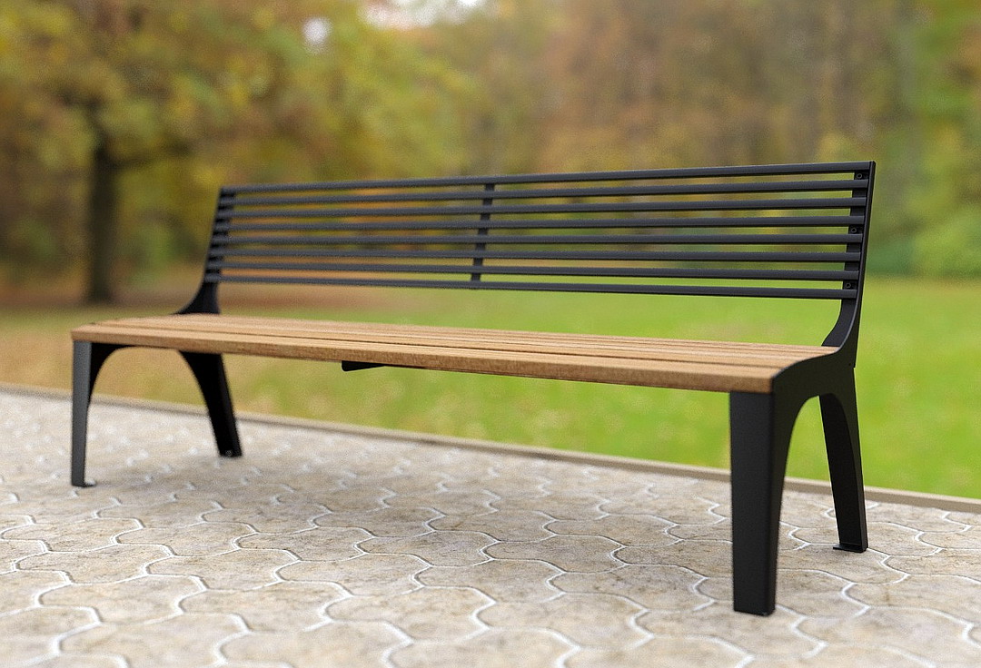 Скамейки уличные