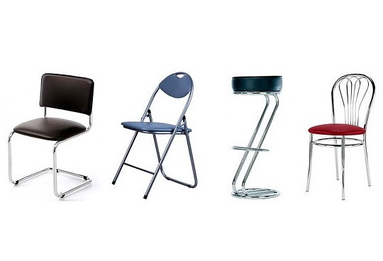 Стулья металлические